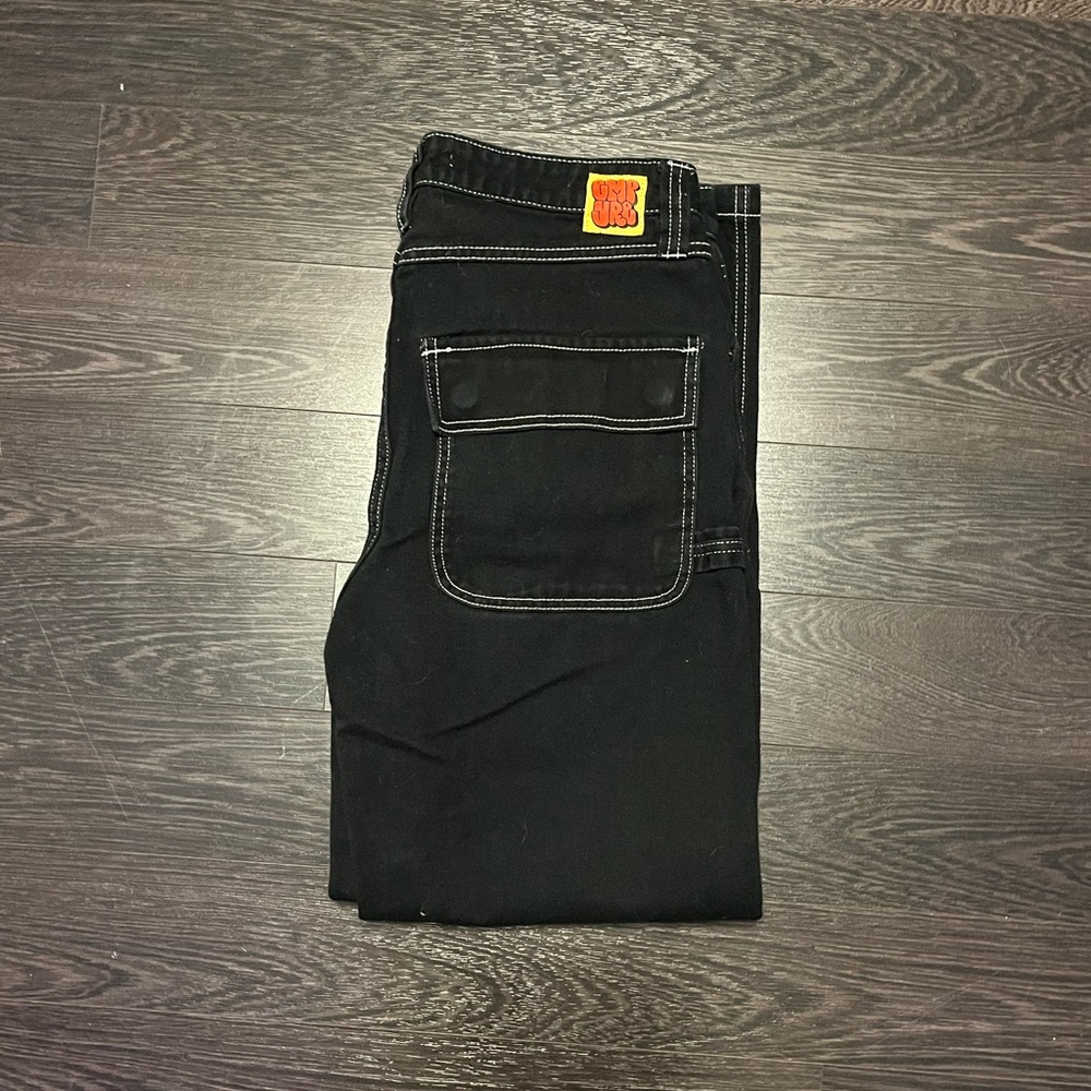 BLACK BAGGIE EMPYRE JEANS•SIZE 30•SKATER•ALTERNATIVE•GRUNGE.